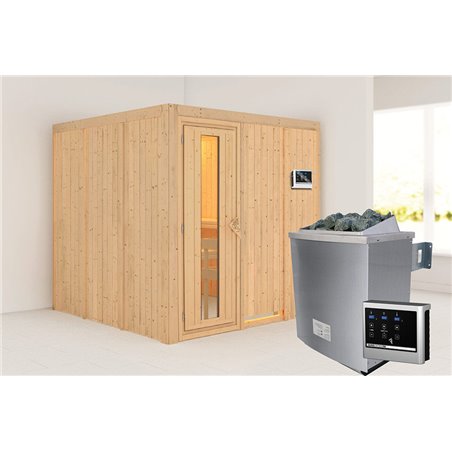 sauna rodin energiesparend kachel 9 kw externe bediening 