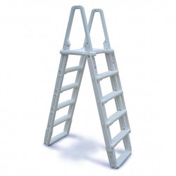 Tweezijdige kunststof A-frame trap
