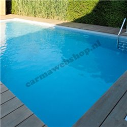 Indrapool zwembad 600 X 300 X 110/150 + Acryl Romaanse Trap