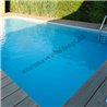 Indrapool zwembad 1000 X 500 X 110/150 + Gaflan Rechte Trap