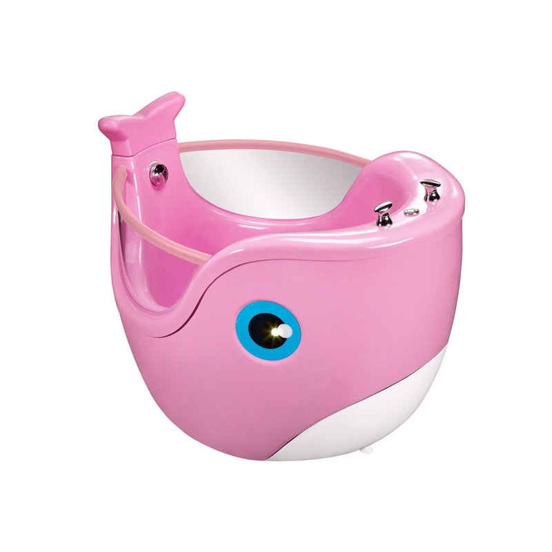 Baby Whale Spa Pink - 125 X 98 X 104CM - 4 Jets