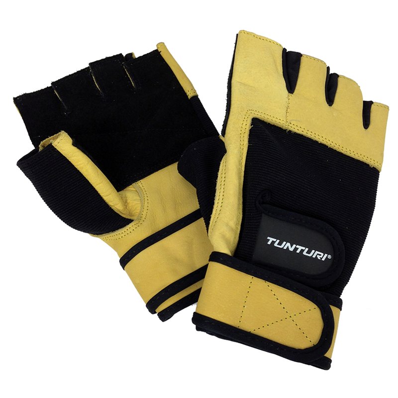 Tunturi High Impact - Fitness handschoenen - Sporthandschoenen - Leder - XL