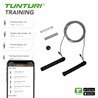 Tunturi - Springtouw - Sport springtouw - Fitness springtouw - Zwaar Gewicht - Verstelbaar - incl. gratis fitness app
