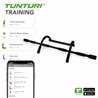Tunturi Deurtrainer - Fitness-set - Door Gym - Optrekstang - Opdrukstang - Zwart - incl. gratis fitness app