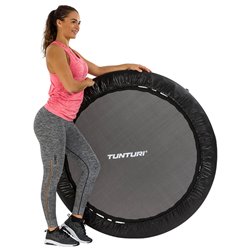 Tunturi Funhop Fitness trampoline - Mini trampoline 125 cm - incl. gratis fitness app