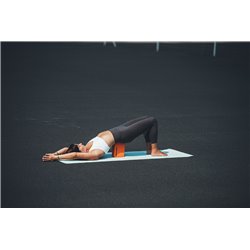 Tunturi Yoga Blok - Oranje/Zwart