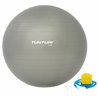 Tunturi Fitnessbal - Gymball - Swiss ball -  75 cm - Incl. pomp - Zilver - Incl. gratis fitness app
