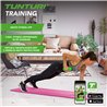 Tunturi Dumbbell set - 2 x 0,5 kg - Neopreen - Fluor Roze - Incl. gratis fitness app