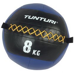 Tunturi Wall Ball - Medicine ball - Functional Training ball - 8kg - Blauw