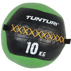 Tunturi Wall Ball - Medicine ball - Functional Training ball - 10kg - Groen