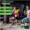 Tunturi Bulgarian bag gewicht 20kg - Fitness sandbag voor krachttraining - Powerbag Groen - incl. gratis fitness app