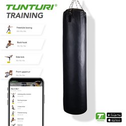 Tunturi Bokszak - Stootzak - Boxzak - 150 cm - Gevuld en inclusief ketting - incl. gratis fitness app