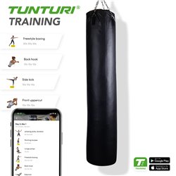 Tunturi Bokszak - Stootzak - Boxzak - 180 cm - Gevuld en inclusief ketting - incl. gratis fitness app