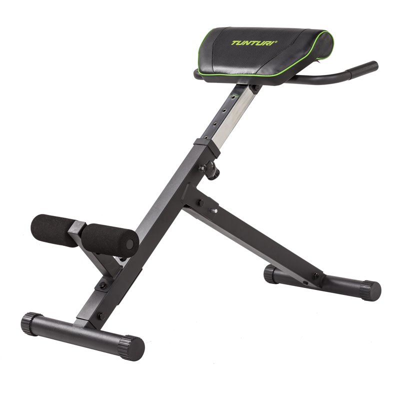 Tunturi CT40 - Fitnessbank - Core trainer - Rugtrainer - Hyperextensie bank - Roman Chair - Incl. gratis Tunturi Training app
