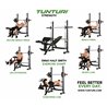 Tunturi SM60 Halterbank -  Fitnessbank - Home Gym - Smith Machine - Incl. gratis Tunturi Training app