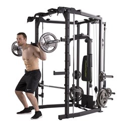 Tunturi SM80 - Home Gym - Krachtstation - Smith Machine - Fitnessapparaat - Full Smith