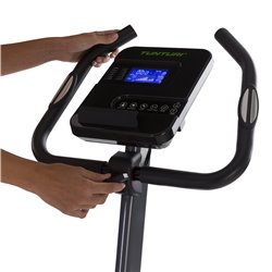 Tunturi Cardio Fit E35 Hometrainer met ergometer - Fitness fiets met 12 verschillende trainingsprogramma's