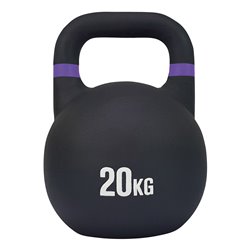 Tunturi Professionele Kettlebell - 20kg - incl. gratis fitness app