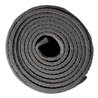 Tunturi PVC Yogamat - Fitnessmat 4mm dik - Antraciet met print - incl. gratis fitness app