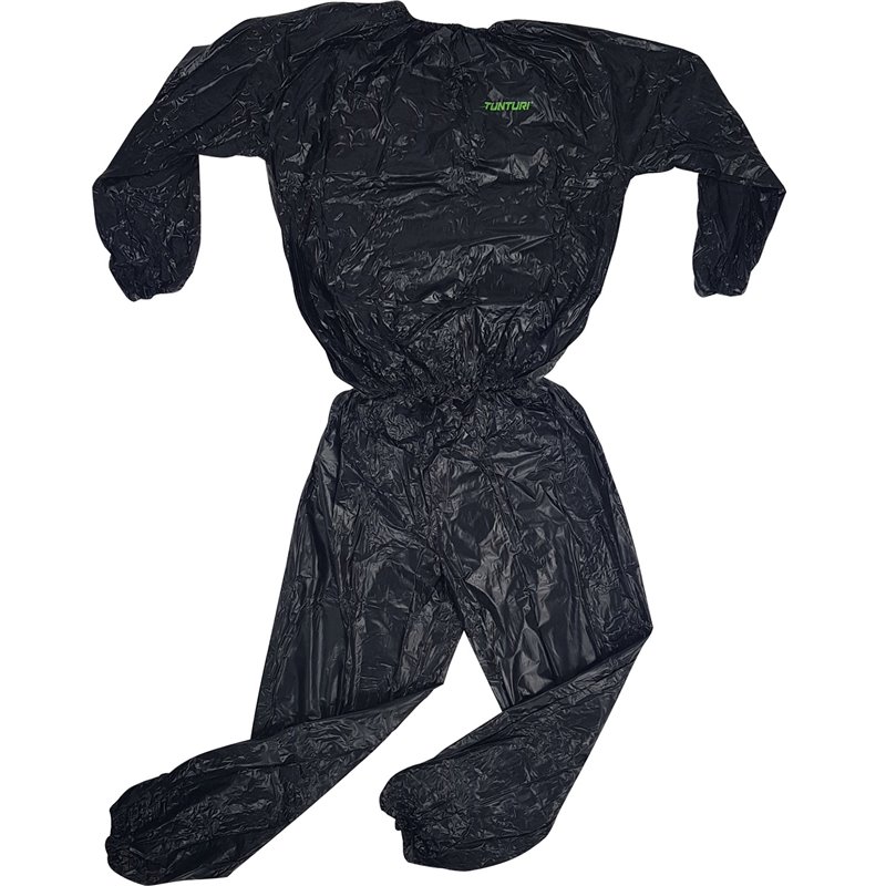 Tunturi Zweetpak -Sauna Suit - Sauna pak - XL - Zwart