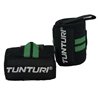 Tunturi Functional Training Wrist Wraps - Pols Wraps - Zwart/Green - per paar