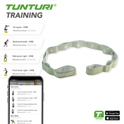 Tunturi Multi weerstandsband - resistance band - fitness band - incl. gratis fitness app