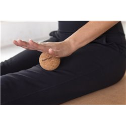 Tunturi Massage Ball Set - Massagebal - Set Van Twee Massageballen - Kurk