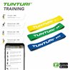 Tunturi Weerstandsbandset textiel - resistance bands - 3 weerstanden - Incl. gratis fitness app