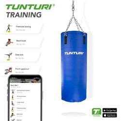 Tunturi Aqua Bokszak - Bokszak - Stootzak - 100cm - incl. gratis fitness app