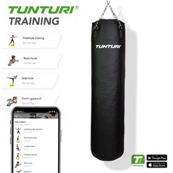 Tunturi Bokszak - Stootzak - Boxzak - 150 cm - Gevuld en inclusief ketting - incl. gratis fitness app