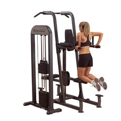 Body Solid Buik en Rugtrainer FCD-STK Weight Assisted Chin-Dip Machine