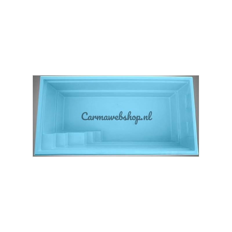 Polyester zwembad Monaco  - 730 x 320 x 150CM