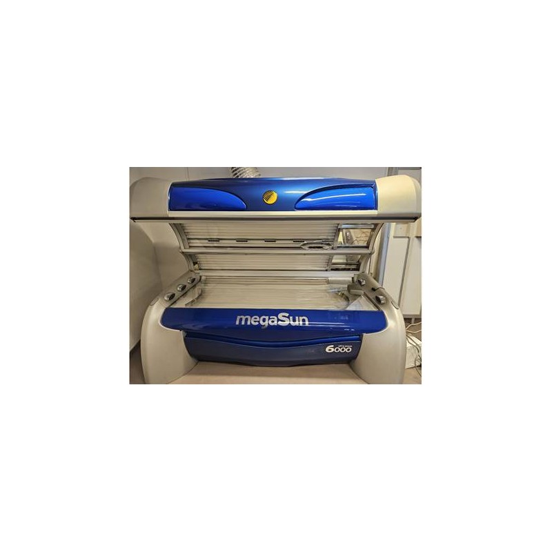 Megasun 6000 Ultra Power 48/4  professionele zonnebank occasion