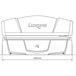 Hapro Luxura X3 30 / 1 SLI intensive zonnebank occasion