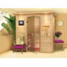 Karibu massief houten Plug & Play Sauna Ronja 196 X 144 X 202 cm