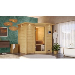 Karibu massief houten...