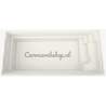 Polyester Zwembad Athene - 645 X 305 X 150CM