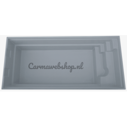 Polyester Zwembad Athene - 645 X 305 X 150CM