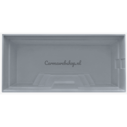Polyester Zwembad Malaga - 845 X 370 X 150CM