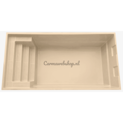 Polyester Zwembad Mallorca - 840 X 360 X 150CM