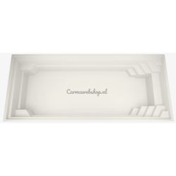 Polyester Zwembad Lanzarote - 620 X 320 X 150CM