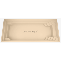 Polyester Zwembad Lanzarote - 620 X 320 X 150CM