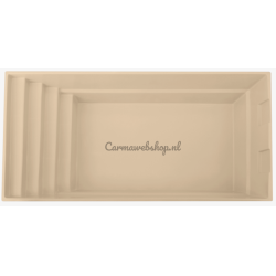 Polyester Zwembad Lagos - 830 X 345 X 150CM