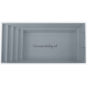 Polyester Zwembad Lagos - 830 X 345 X 150CM