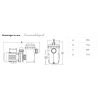 Poolstyle SD2 1/2HP  filterpomp 8,0 m³/uur