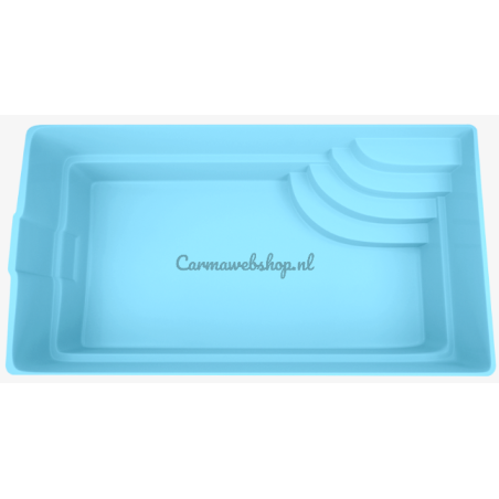 Polyester Zwembad Valencia - 520 X 300 X 150CM