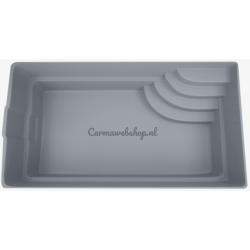 Polyester Zwembad Valencia - 520 X 300 X 150CM