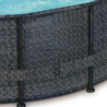 Swing Pools Wicker Line Elite Frame Zwembad 488 x 122 cm
