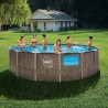 Swing Pools Double Rattan Elite Frame Zwembad 488 x 122 cm