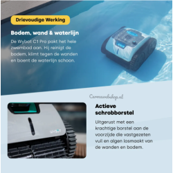 Wybot C1 Pro zwembadrobot